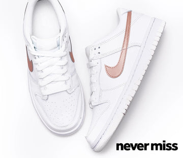 GS Nike Dunk Low 'White/Bronze'